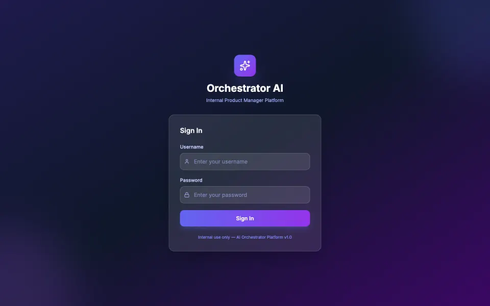 Orchestrator AI Live Runtime Preview Poster