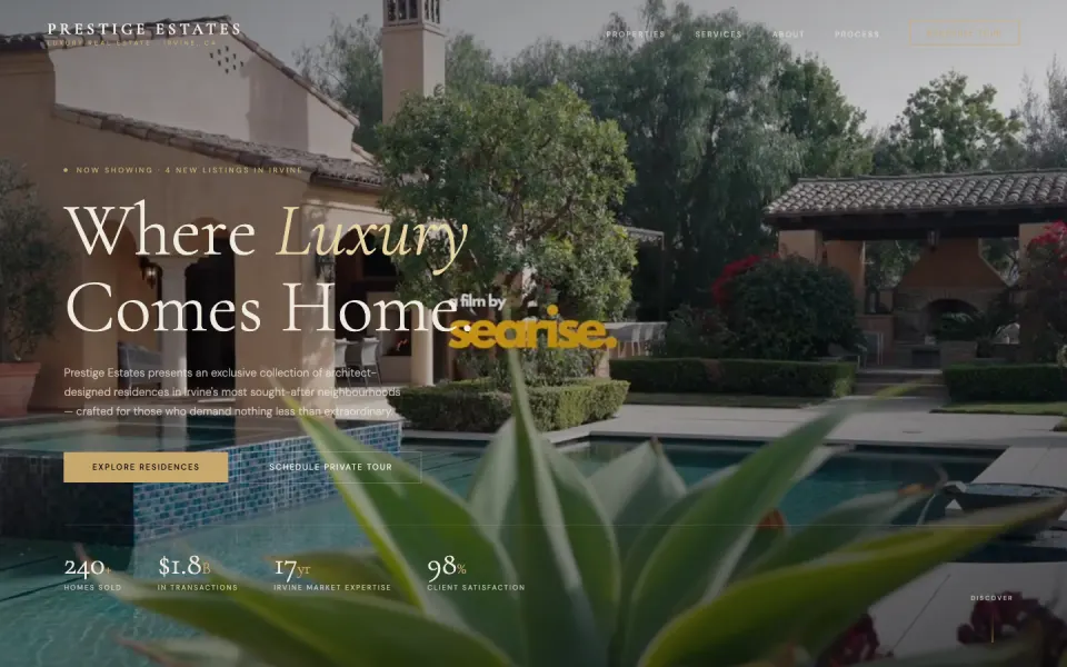 Prestige Estates Live Runtime Preview Poster