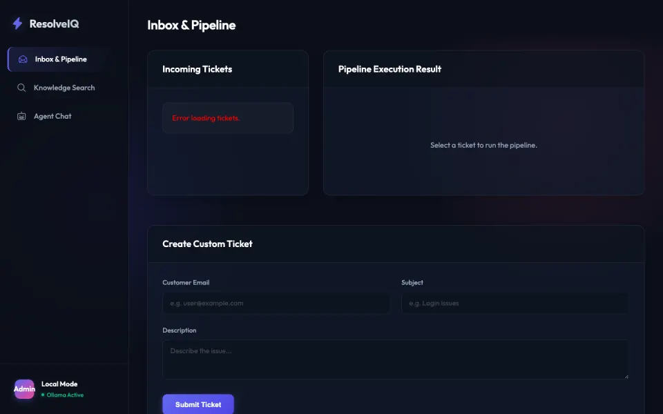 HelpDesk AI Live Runtime Preview Poster